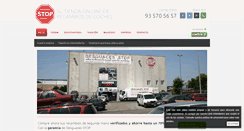 Desktop Screenshot of desguaces-stop.com