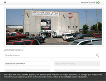 Tablet Screenshot of desguaces-stop.com